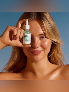 ISLE OF PARADISE Self Tanning Face Drops, NWT Sealed